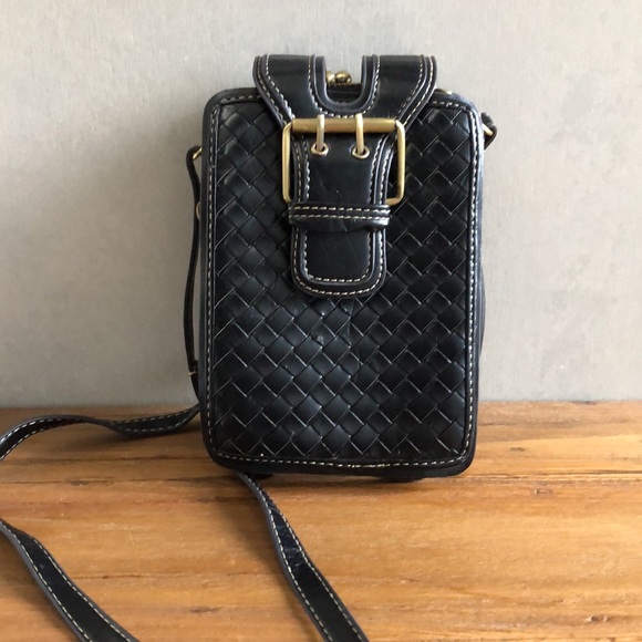 Handbags - Crossbody Large Wallet Bag Black Adjustable/Removable Straps Travel Bag Passport